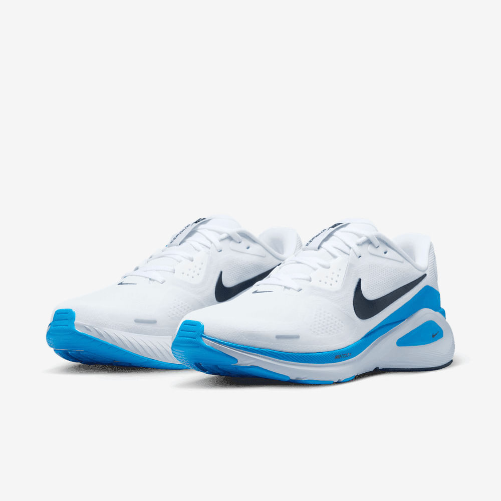 Tenis para correr para hombre en blanco · HJ1102-119 - vista 5