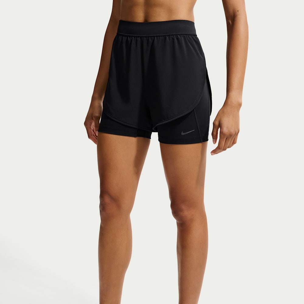 Shorts y Pantalonetas para entrenamiento para mujer en negro · HJ2261-010 - vista 2
