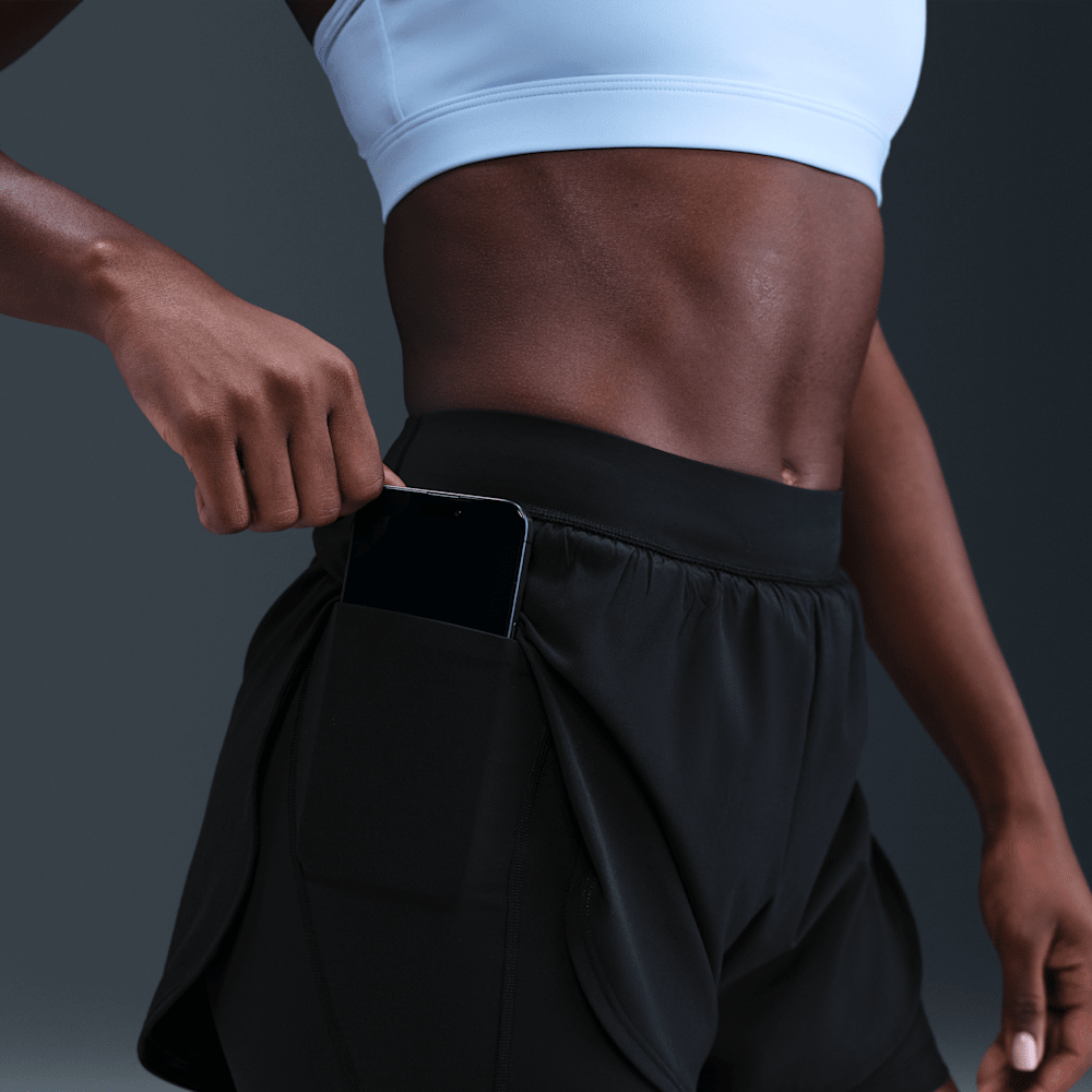 Shorts y Pantalonetas para entrenamiento para mujer en negro · HJ2261-010 - vista 6