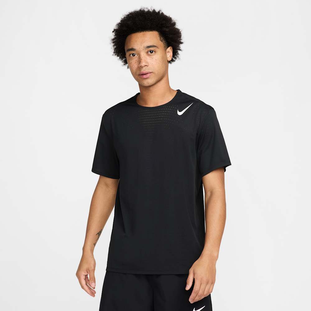 Camisetas y esqueletos para correr para hombre en negro · HJ3377-010 - vista 1