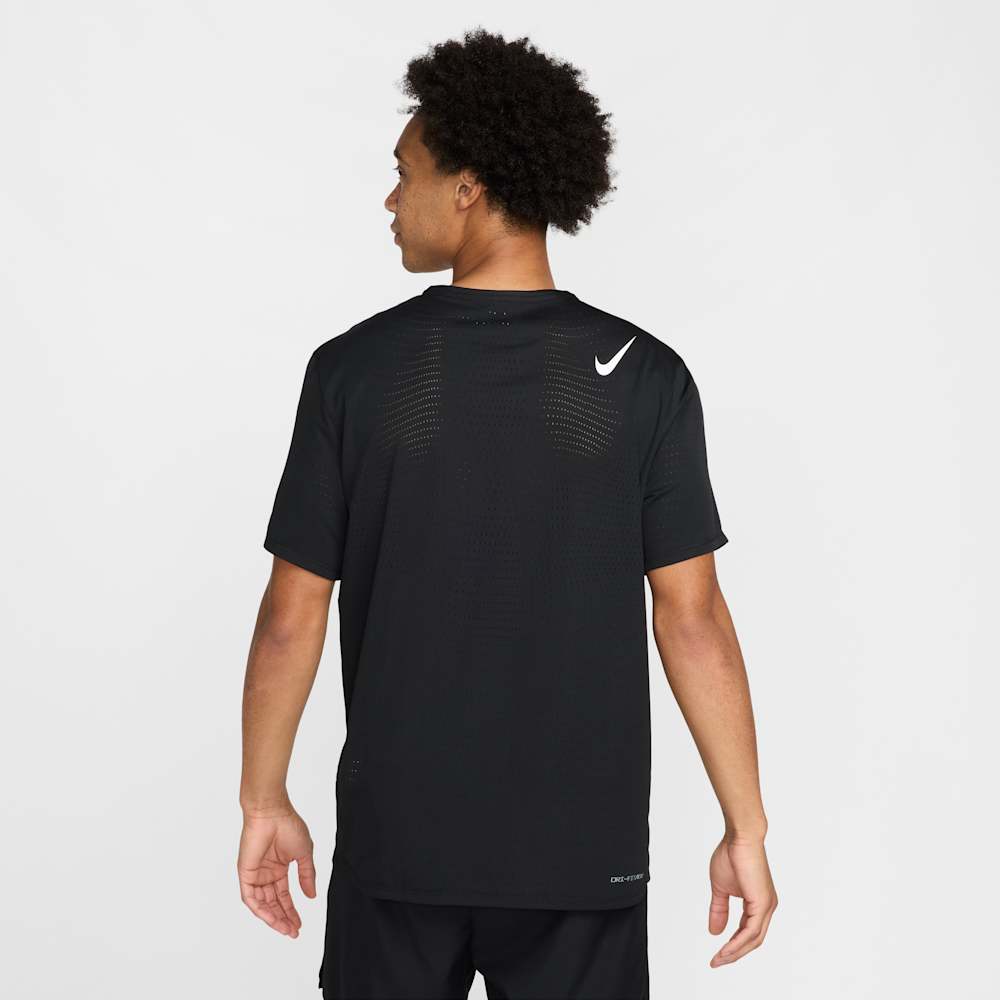 Camisetas y esqueletos para correr para hombre en negro · HJ3377-010 - vista 2