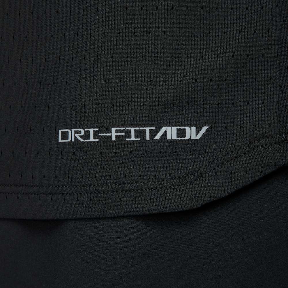 Camisetas y esqueletos para correr para hombre en negro · HJ3377-010 - vista 4
