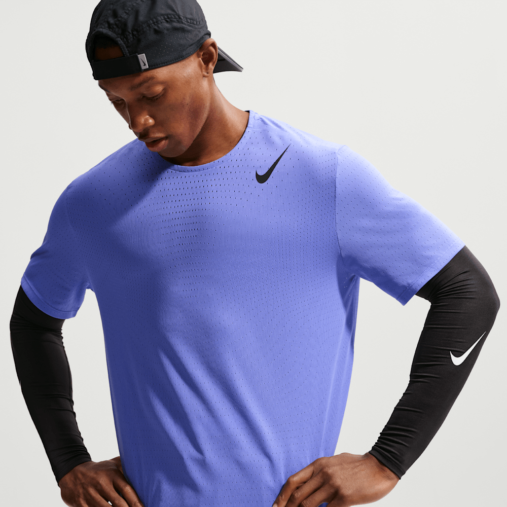 Camisetas y esqueletos para correr para hombre en azul · HJ3377-570 - vista 1