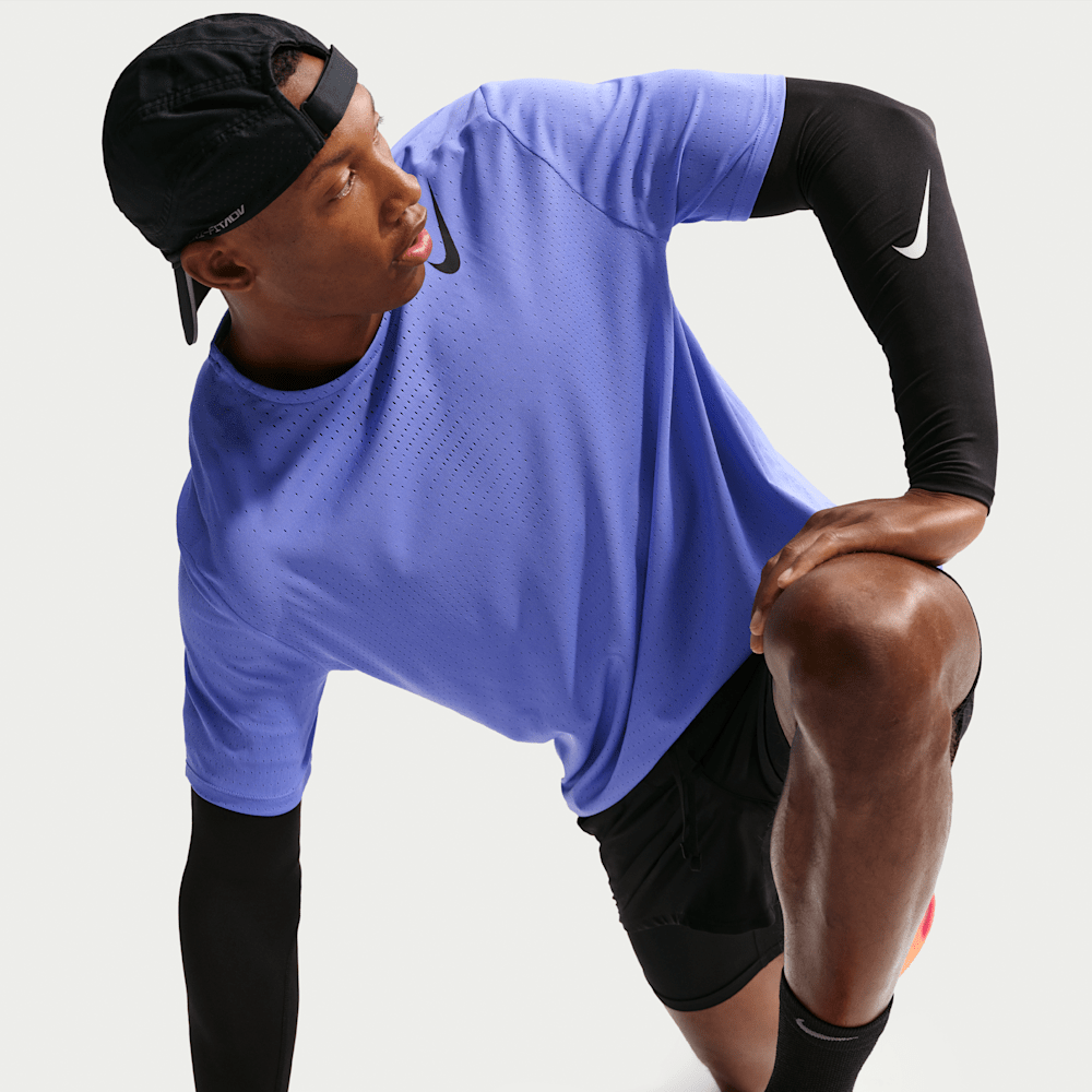 Camisetas y esqueletos para correr para hombre en azul · HJ3377-570 - vista 3