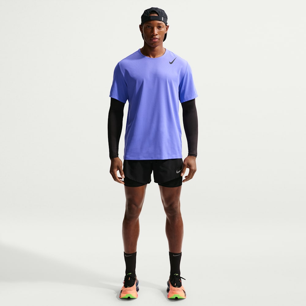 Camisetas y esqueletos para correr para hombre en azul · HJ3377-570 - vista 4