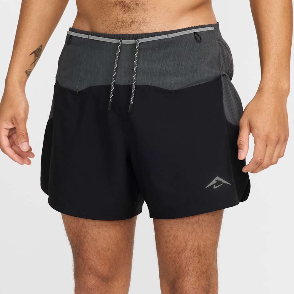 Shorts y Pantalonetas para correr para hombre en negro · HJ3572-010 - vista 2