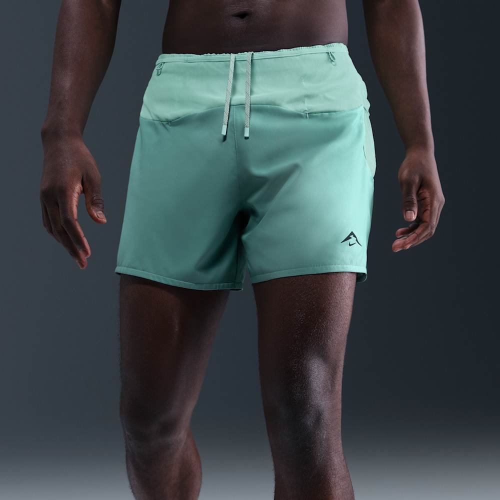 Shorts y Pantalonetas para correr para hombre en verde · HJ3572-017 - vista 2