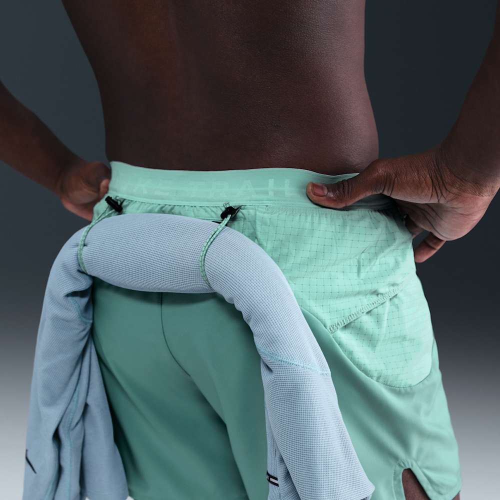 Shorts y Pantalonetas para correr para hombre en verde · HJ3572-017 - vista 6