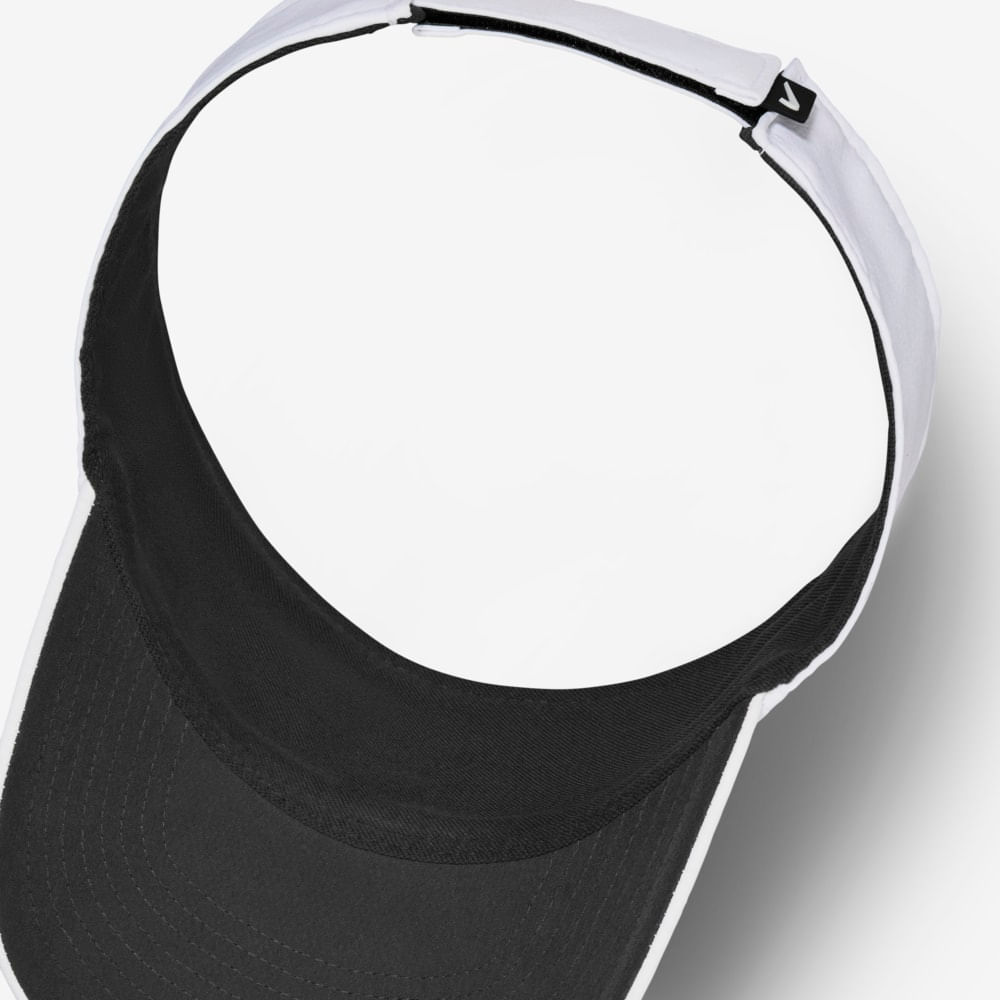 Gorras y viseras para correr para hombre en blanco · HJ3689-100 - vista 5