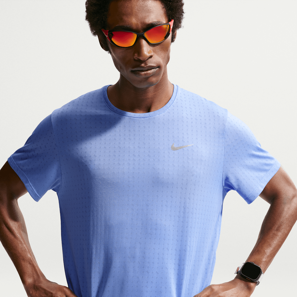 Camisetas y esqueletos para correr para hombre en azul · HJ4181-494 - vista 1
