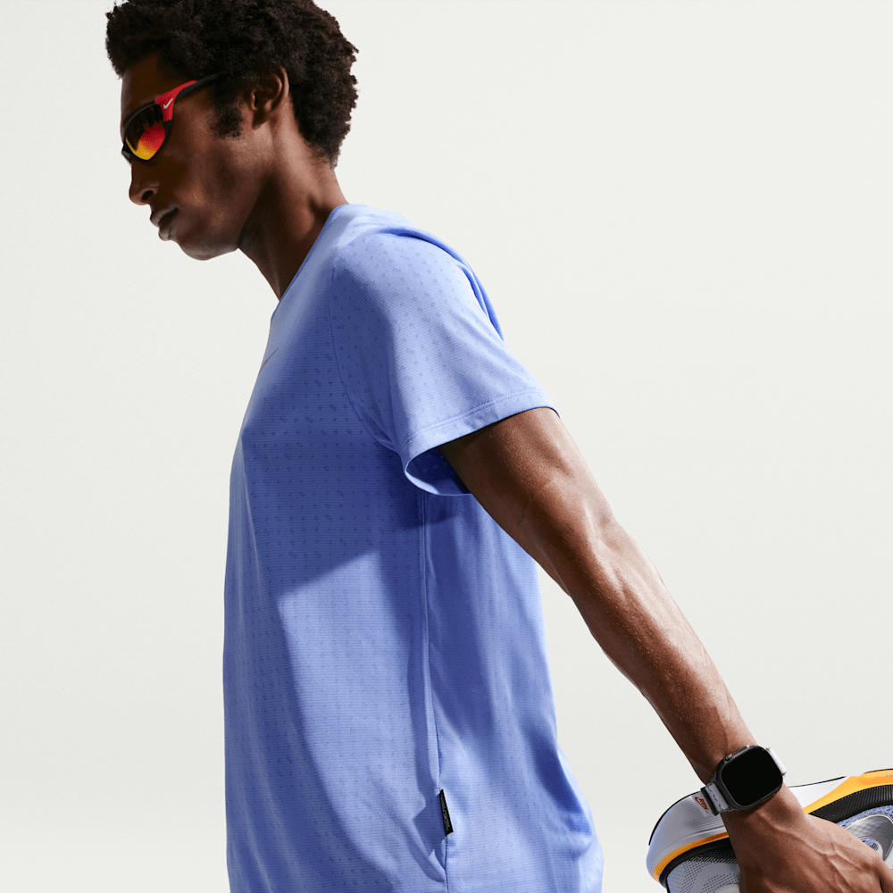 Camisetas y esqueletos para correr para hombre en azul · HJ4181-494 - vista 3