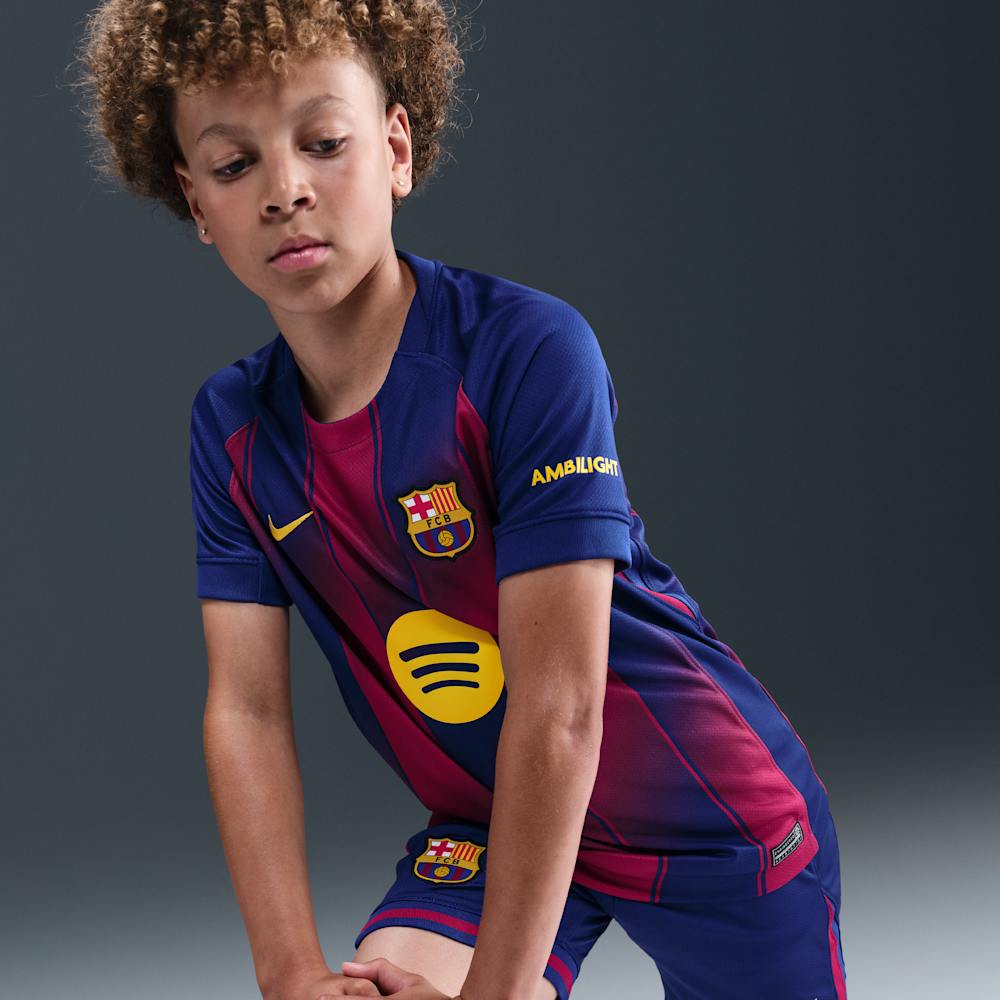 Camisetas y esqueletos de fútbol para niño en azul · HJ5287-456 - vista 3