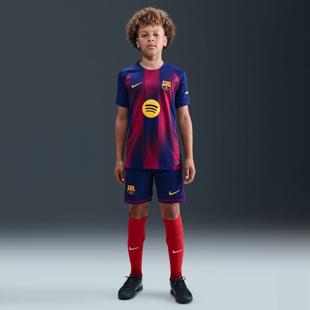 Camisetas y esqueletos de fútbol para niño en azul · HJ5287-456 - vista 4