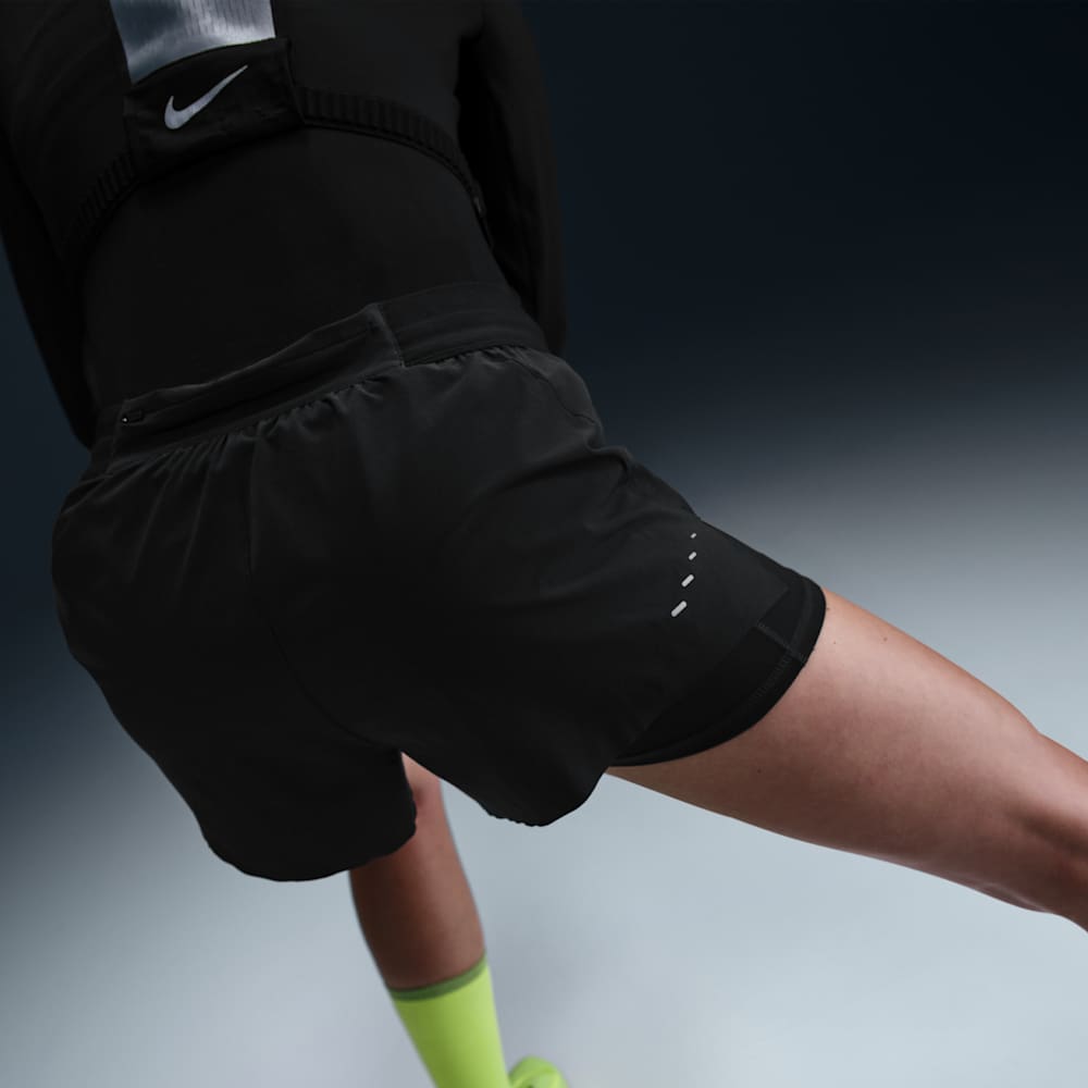 Shorts y Pantalonetas para correr para mujer en negro · HJ5376-010 - vista 3