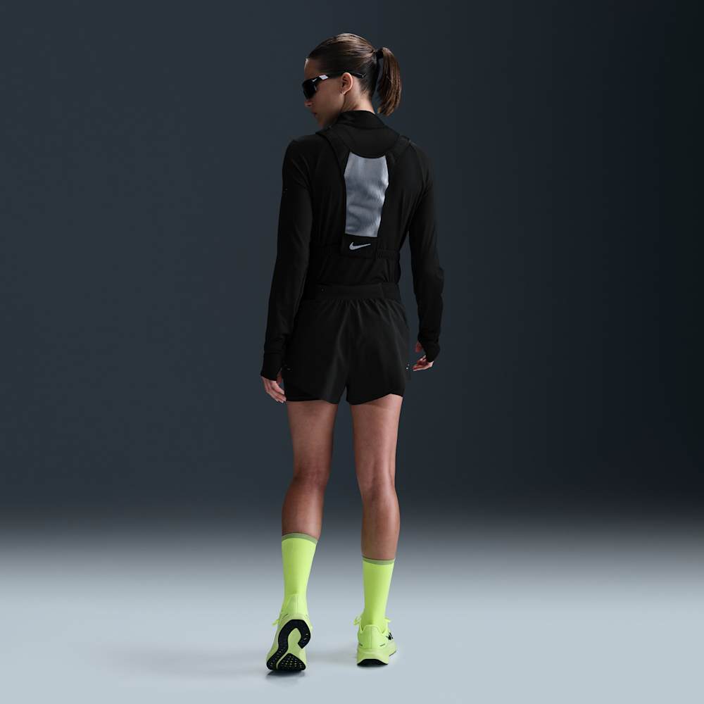Shorts y Pantalonetas para correr para mujer en negro · HJ5376-010 - vista 4