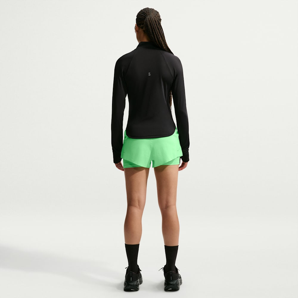 Shorts y Pantalonetas para correr para mujer en verde · HJ5376-336 - vista 5