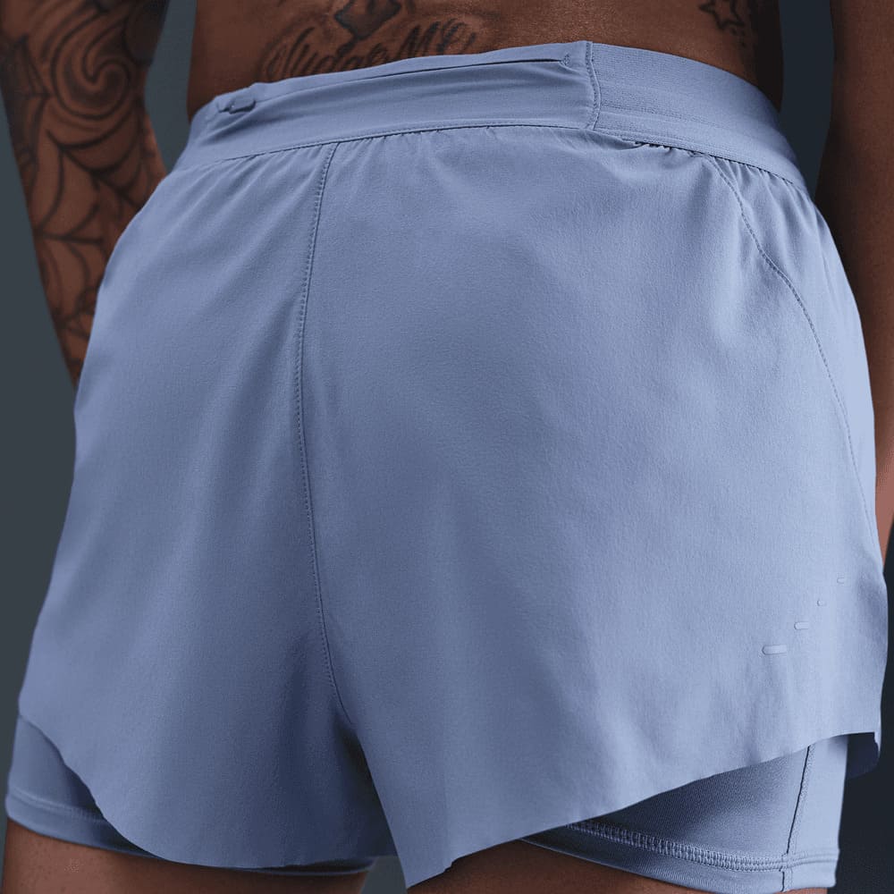Shorts y Pantalonetas para correr para mujer en azul · HJ5376-499 - vista 3