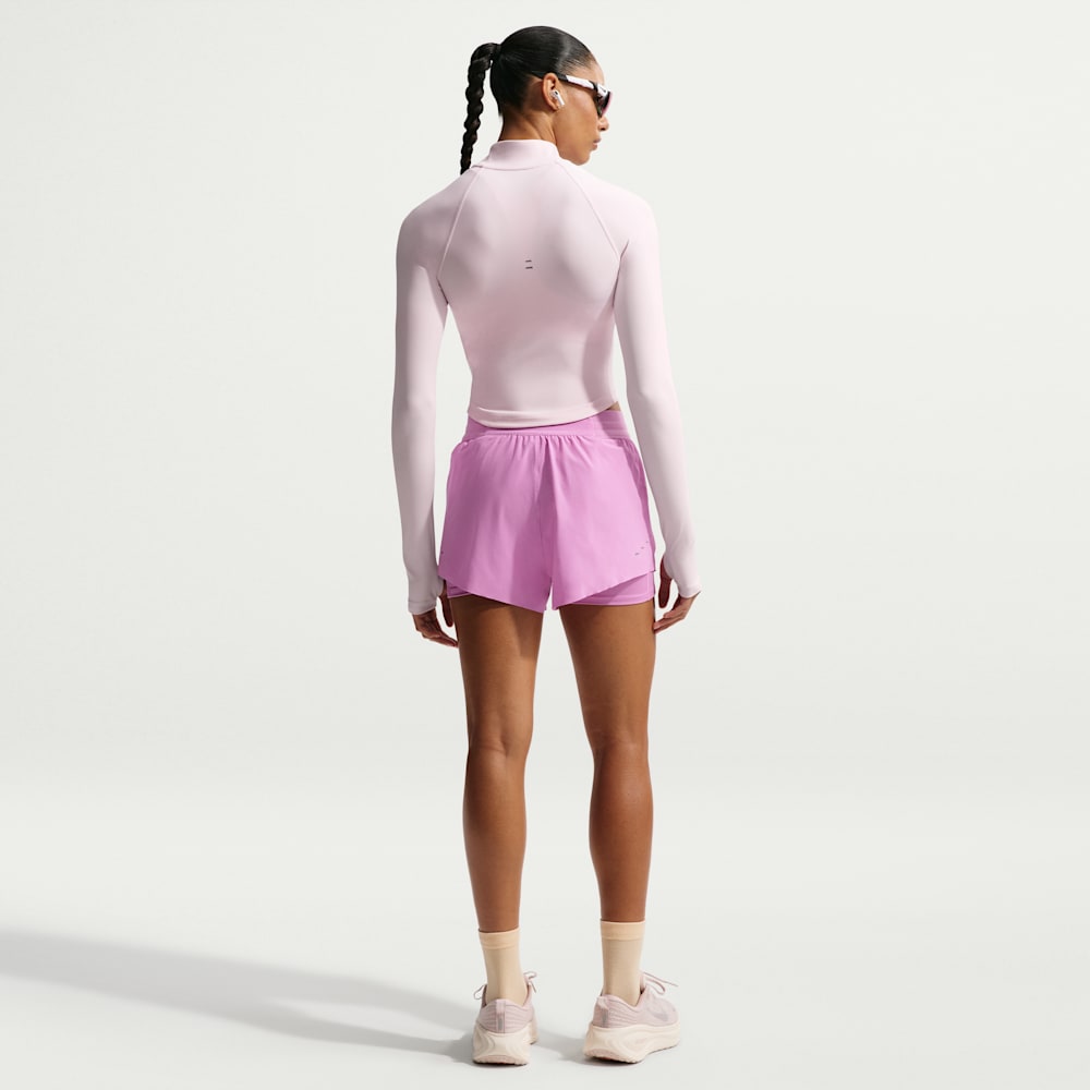 Shorts y Pantalonetas para correr para mujer en morado · HJ5376-503 - vista 5
