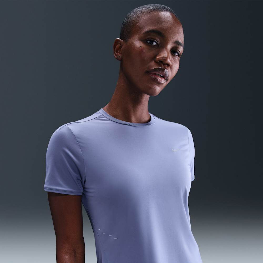 Camisetas y esqueletos para correr para mujer en azul · HM9698-499 - vista 1