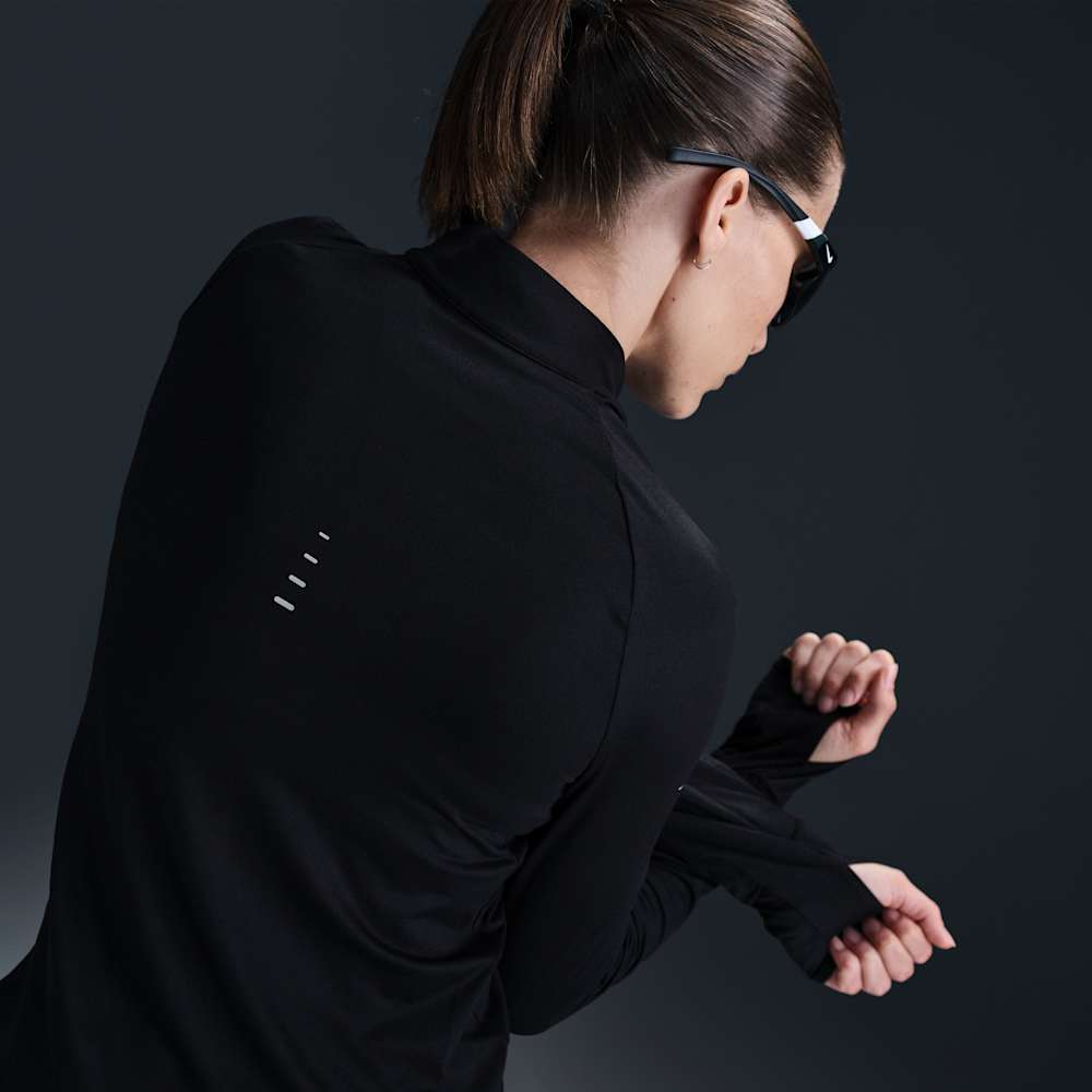 Camisetas y esqueletos para correr para mujer en negro · HQ0499-010 - vista 2