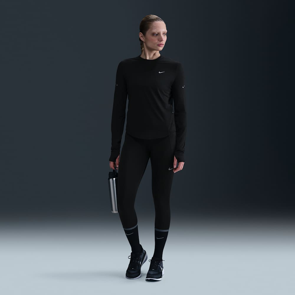 Camisetas y esqueletos para correr para mujer en negro · HQ0503-010 - vista 4