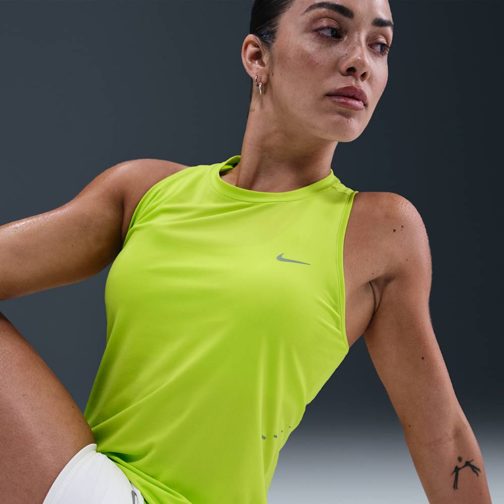 Camisetas y esqueletos para correr para mujer en verde · HQ0620-389 - vista 3