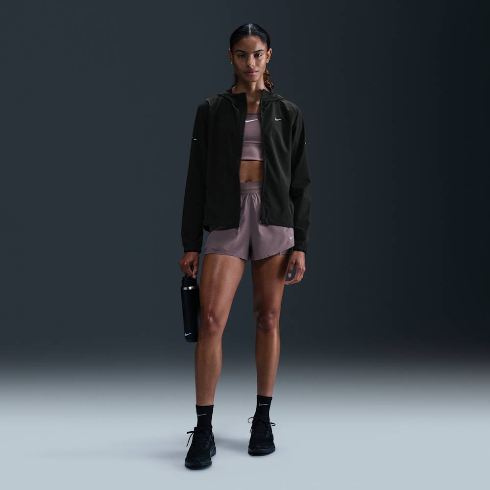 Chaquetas para correr para mujer en negro · HQ0650-010 - vista 4