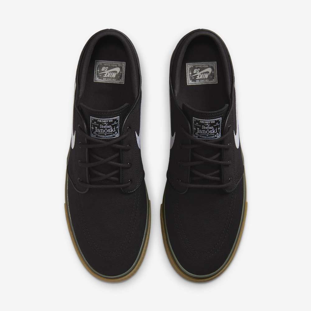 Tenis casual para hombre en negro · HQ1655-001 - vista 4