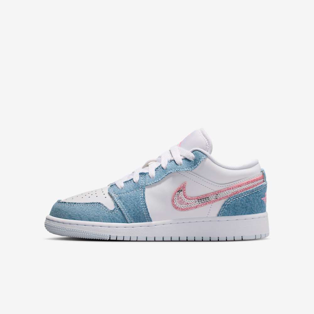 Tenis casual para niña en azul · HQ2001-400 - vista 1
