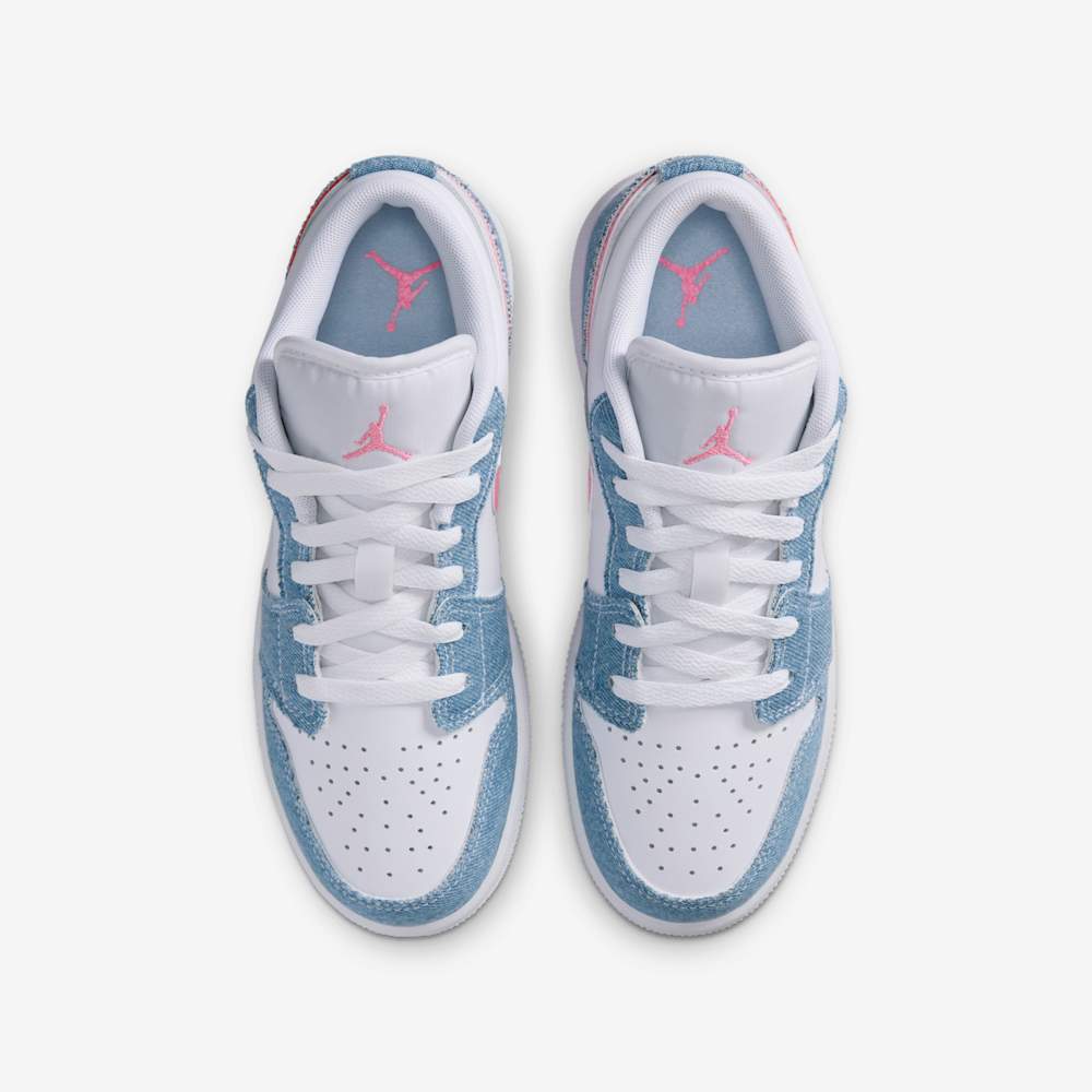 Tenis casual para niña en azul · HQ2001-400 - vista 4