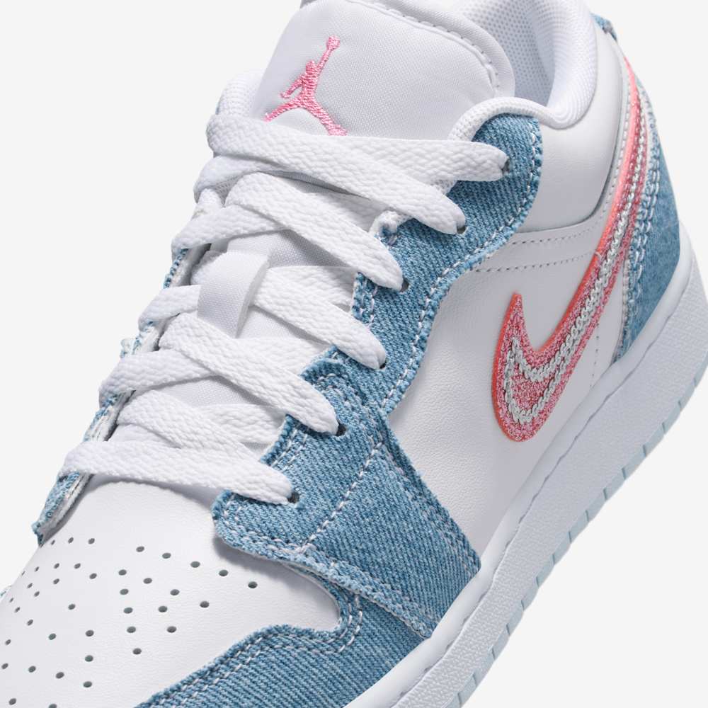 Tenis casual para niña en azul · HQ2001-400 - vista 7