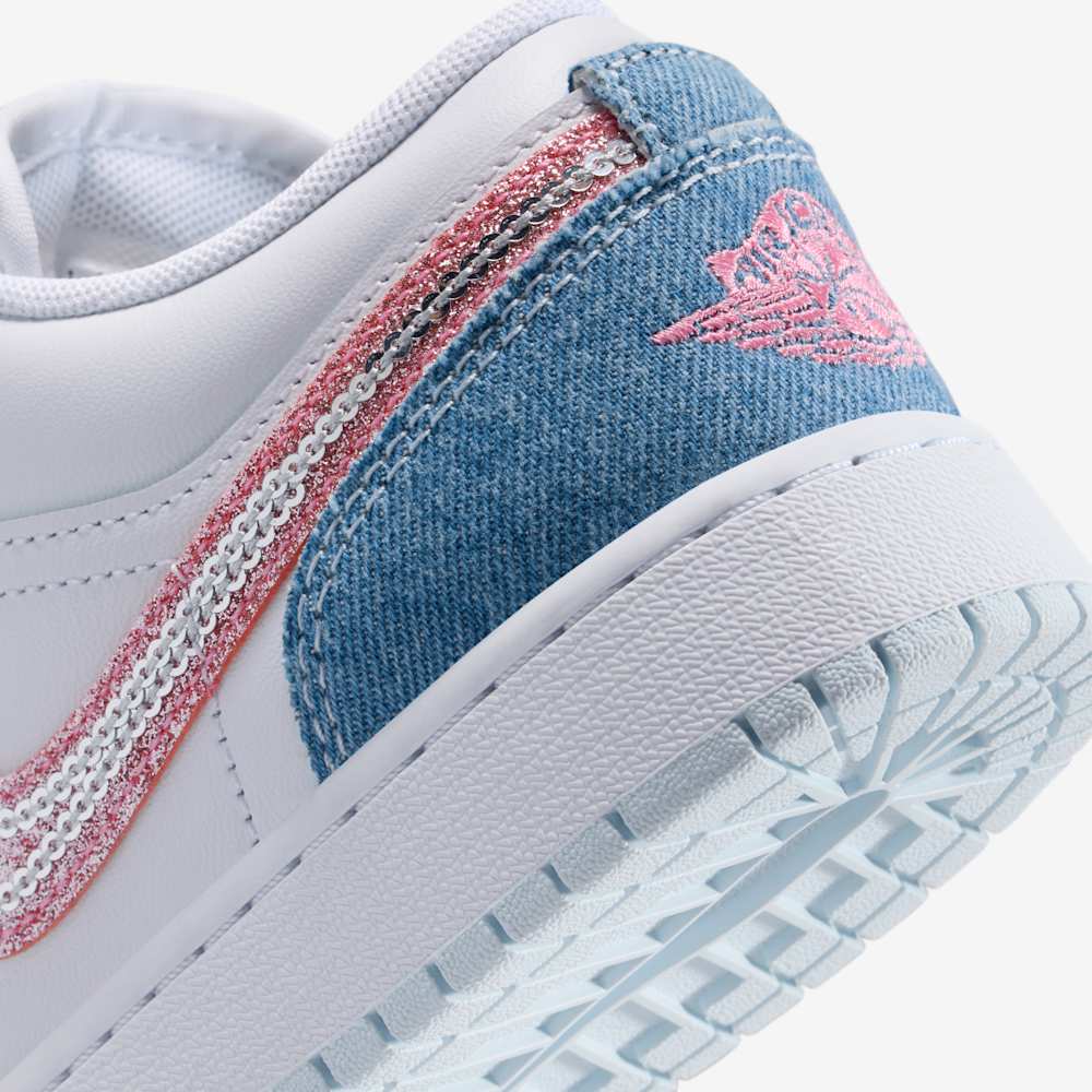 Tenis casual para niña en azul · HQ2001-400 - vista 8