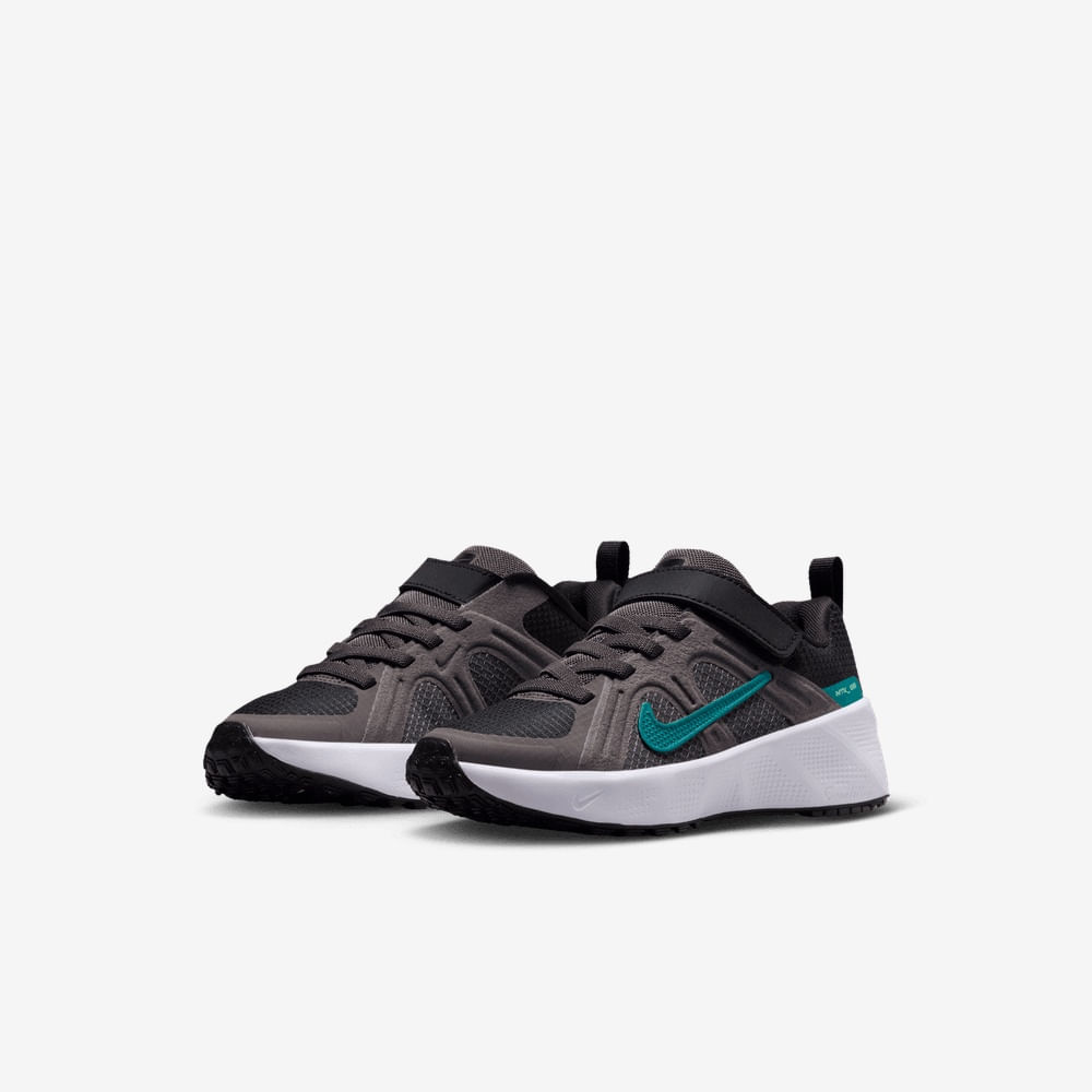 Tenis casual para niño en negro · HQ2008-008 - vista 5