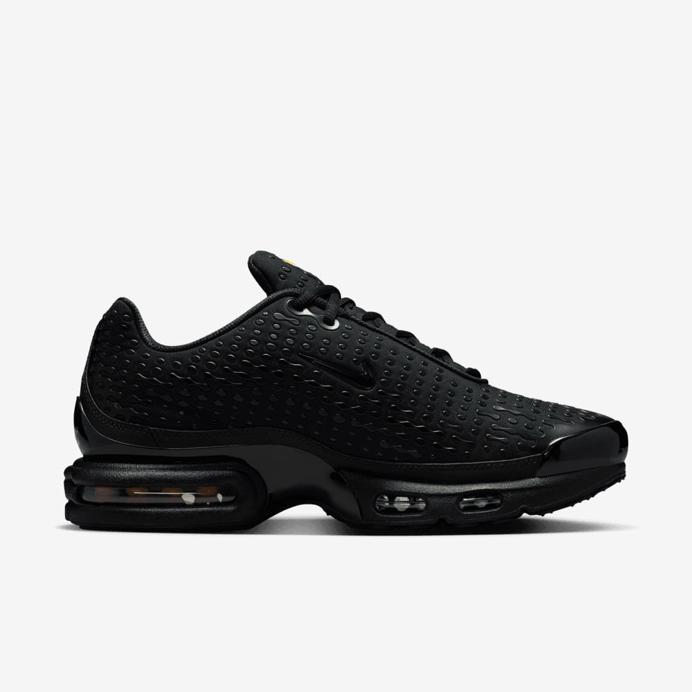 Tenis casual para hombre en negro · HQ2197-001 - vista 3