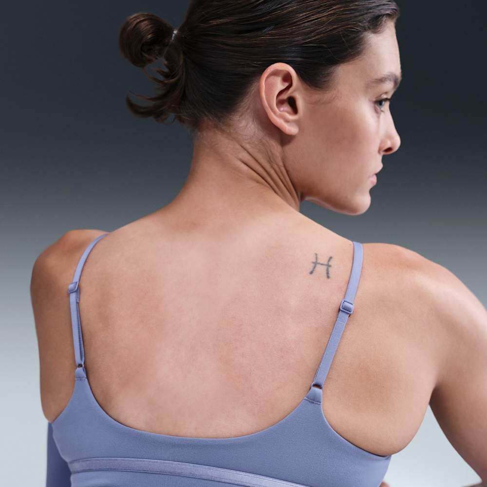 Brasier y Tops deportivos para entrenamiento para mujer en azul · HQ2810-499 - vista 2