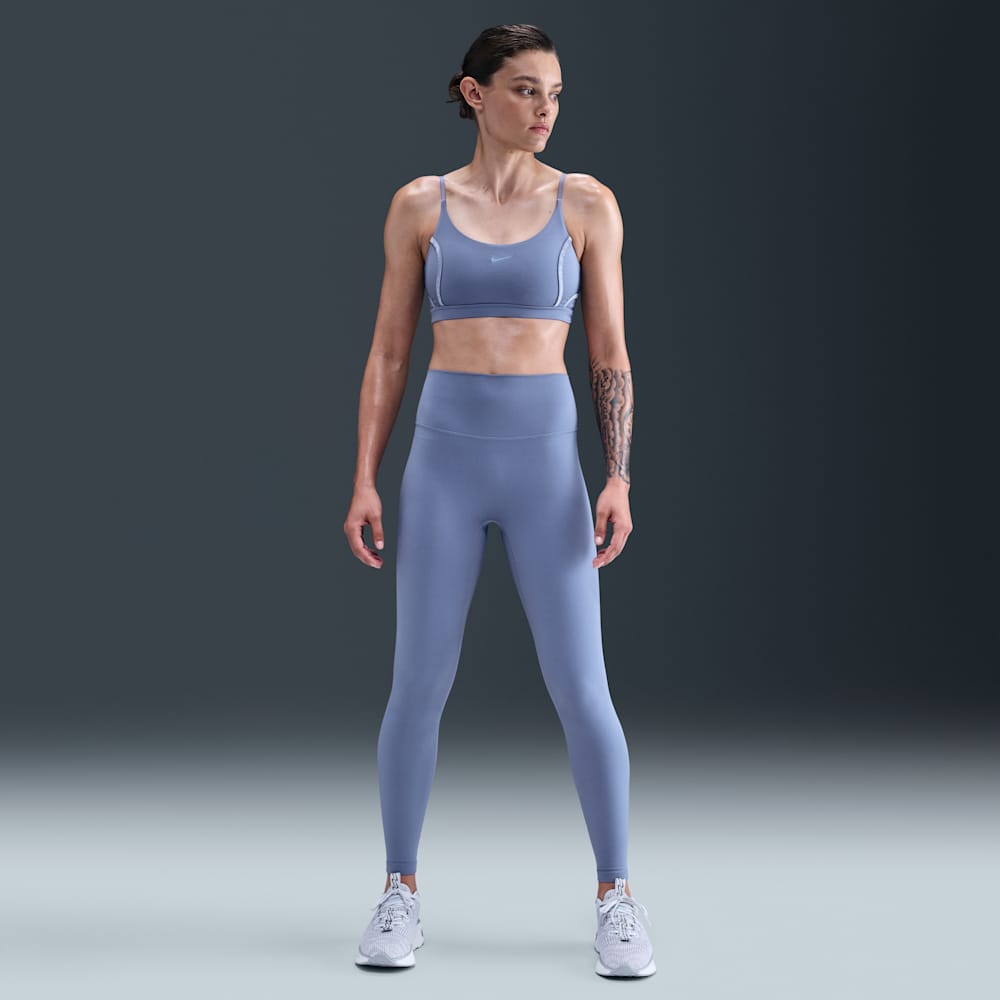 Brasier y Tops deportivos para entrenamiento para mujer en azul · HQ2810-499 - vista 4