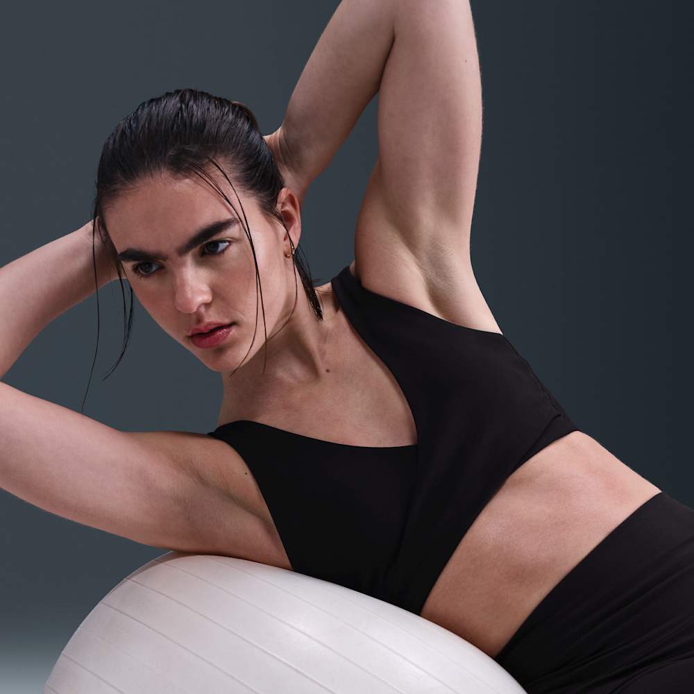 Brasier y Tops deportivos para entrenamiento para mujer en negro · HQ2813-010 - vista 3