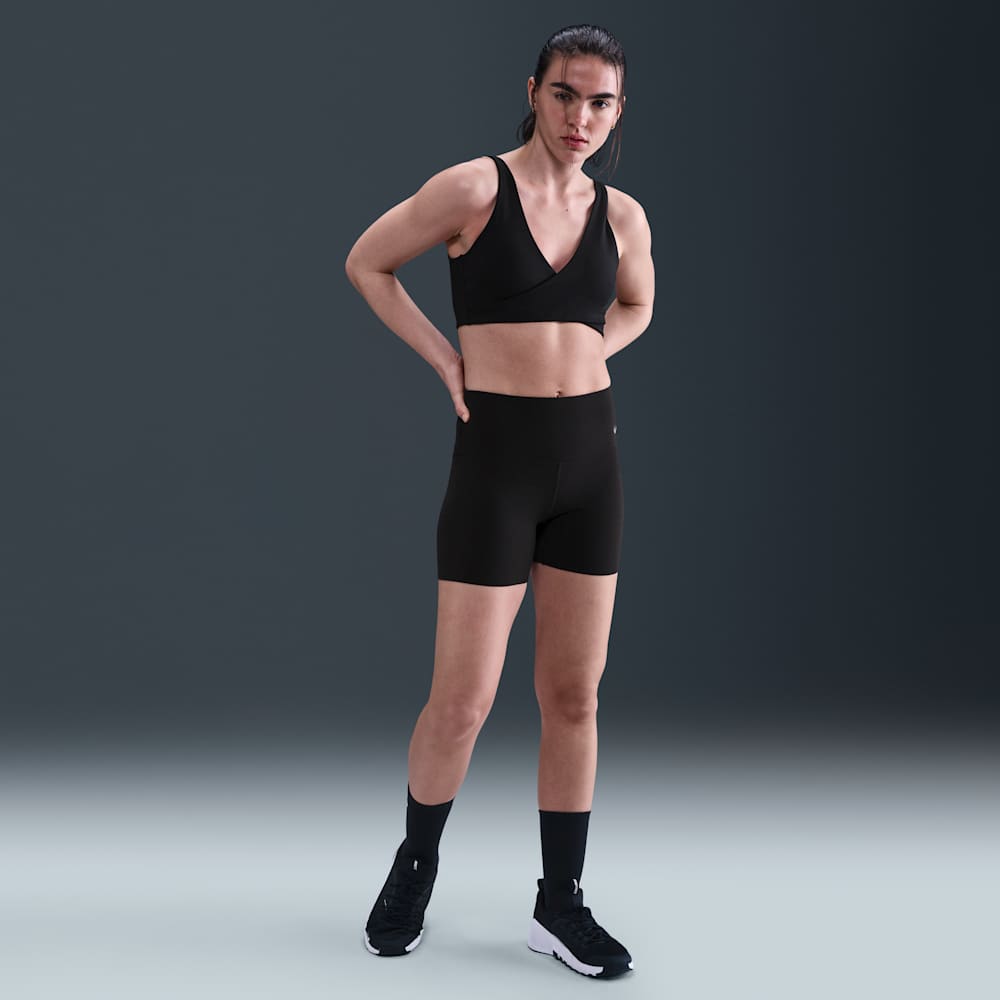 Brasier y Tops deportivos para entrenamiento para mujer en negro · HQ2813-010 - vista 4