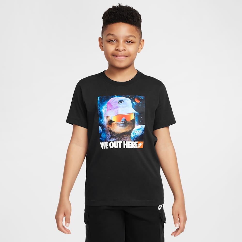 Camisetas y esqueletos casual para niño en negro · HQ3228-010 - vista 1