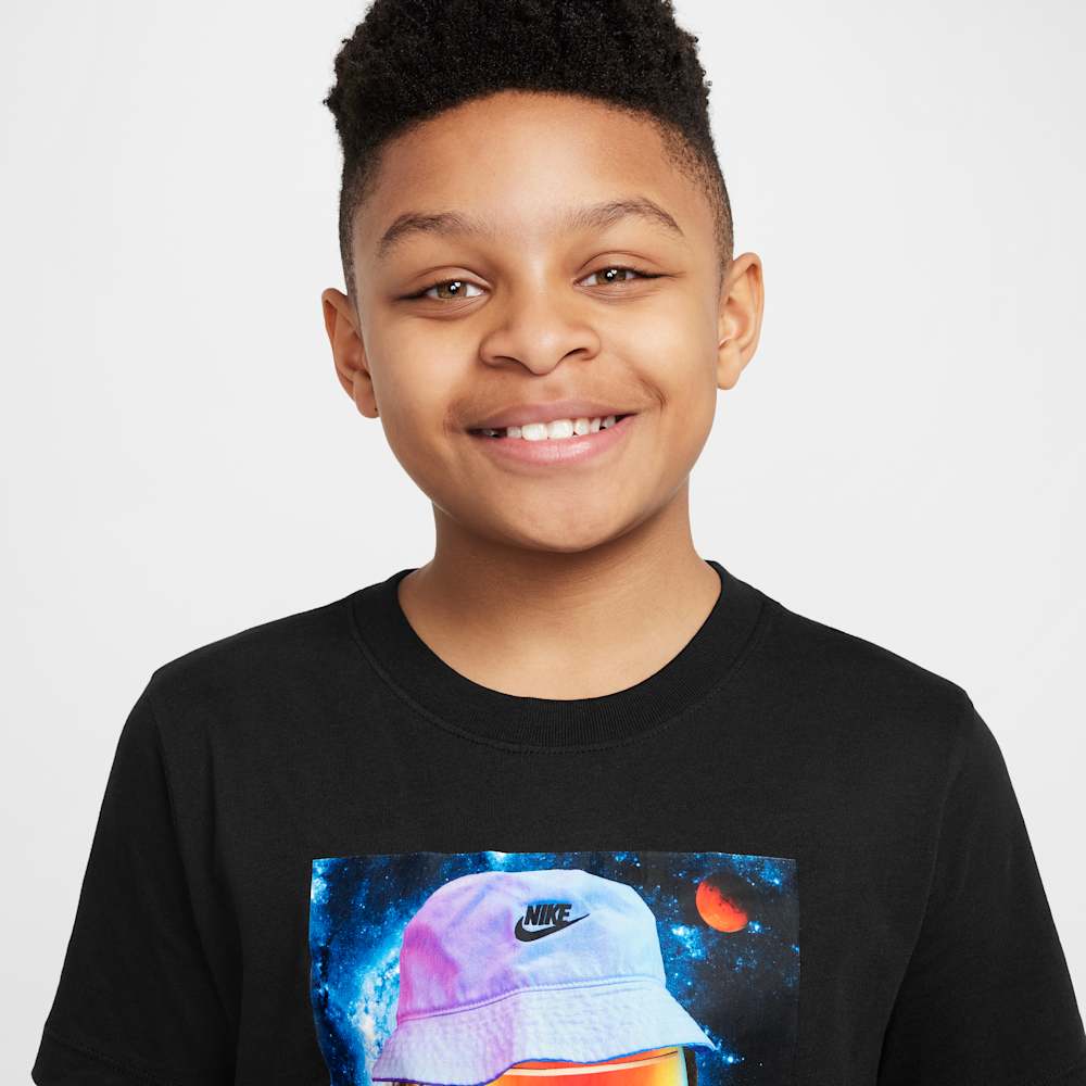 Camisetas y esqueletos casual para niño en negro · HQ3228-010 - vista 3