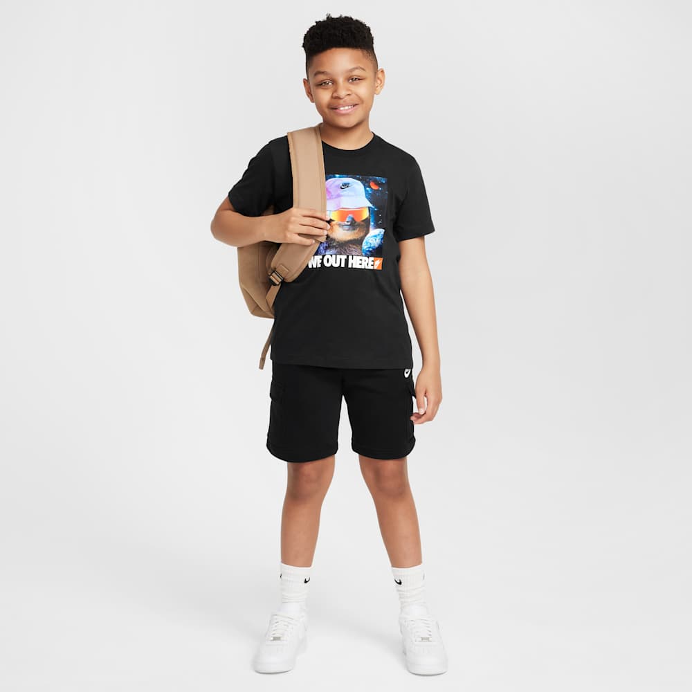 Camisetas y esqueletos casual para niño en negro · HQ3228-010 - vista 5