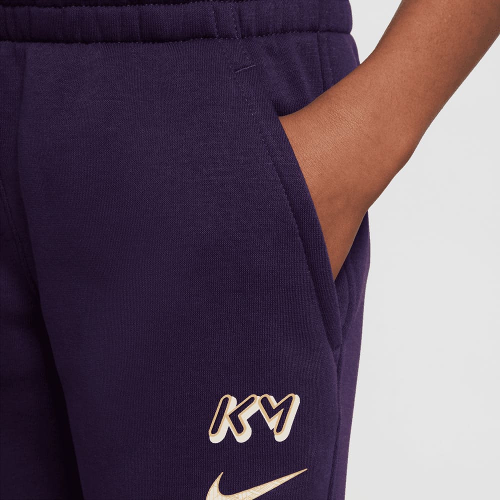 Pantalones y Joggers de fútbol para niño en morado · HQ3686-585 - vista 4