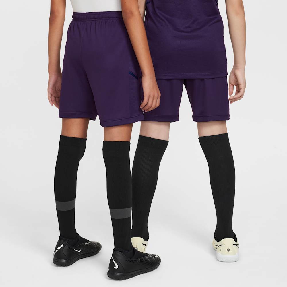 Shorts y Pantalonetas de fútbol para niño en morado · HQ3687-585 - vista 2
