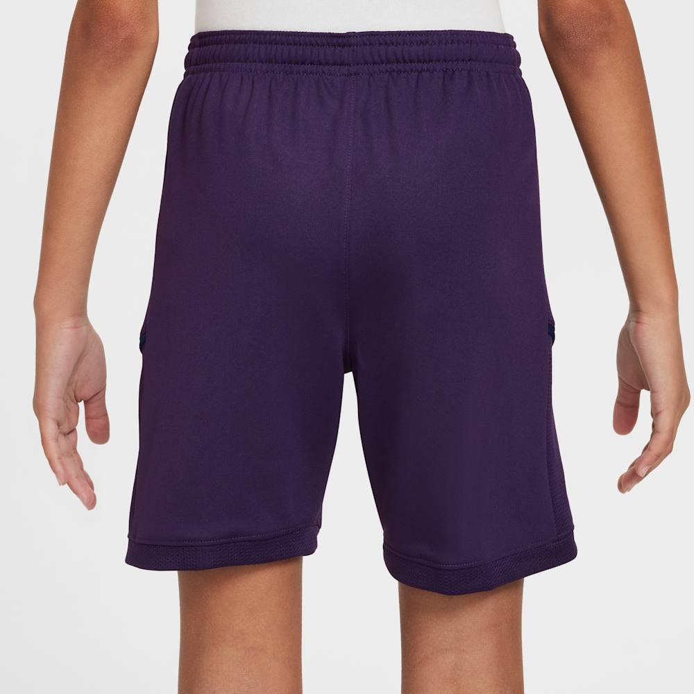 Shorts y Pantalonetas de fútbol para niño en morado · HQ3687-585 - vista 4