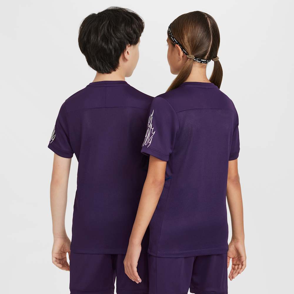 Camisetas y esqueletos de fútbol para niño en morado · HQ3688-585 - vista 2