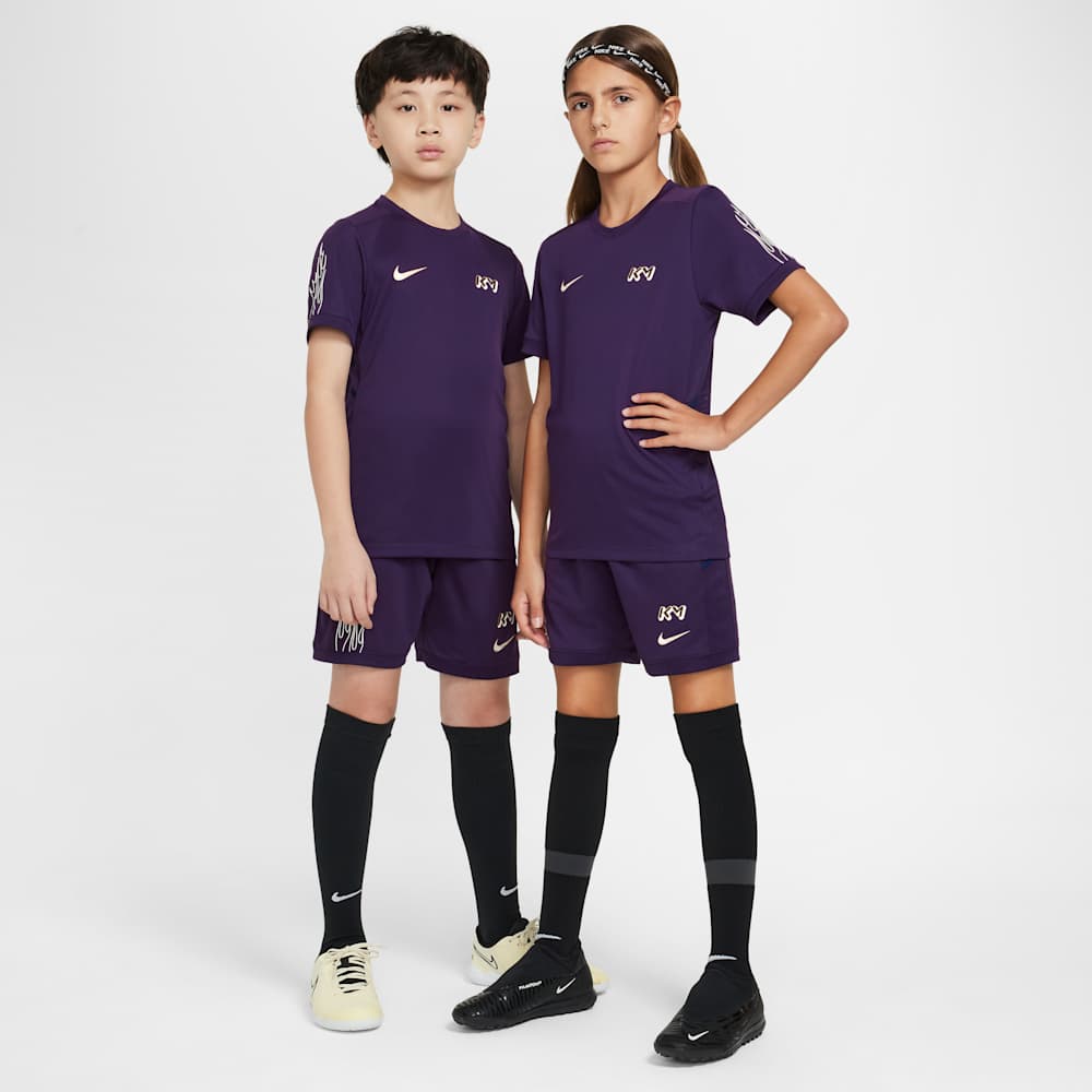 Camisetas y esqueletos de fútbol para niño en morado · HQ3688-585 - vista 5
