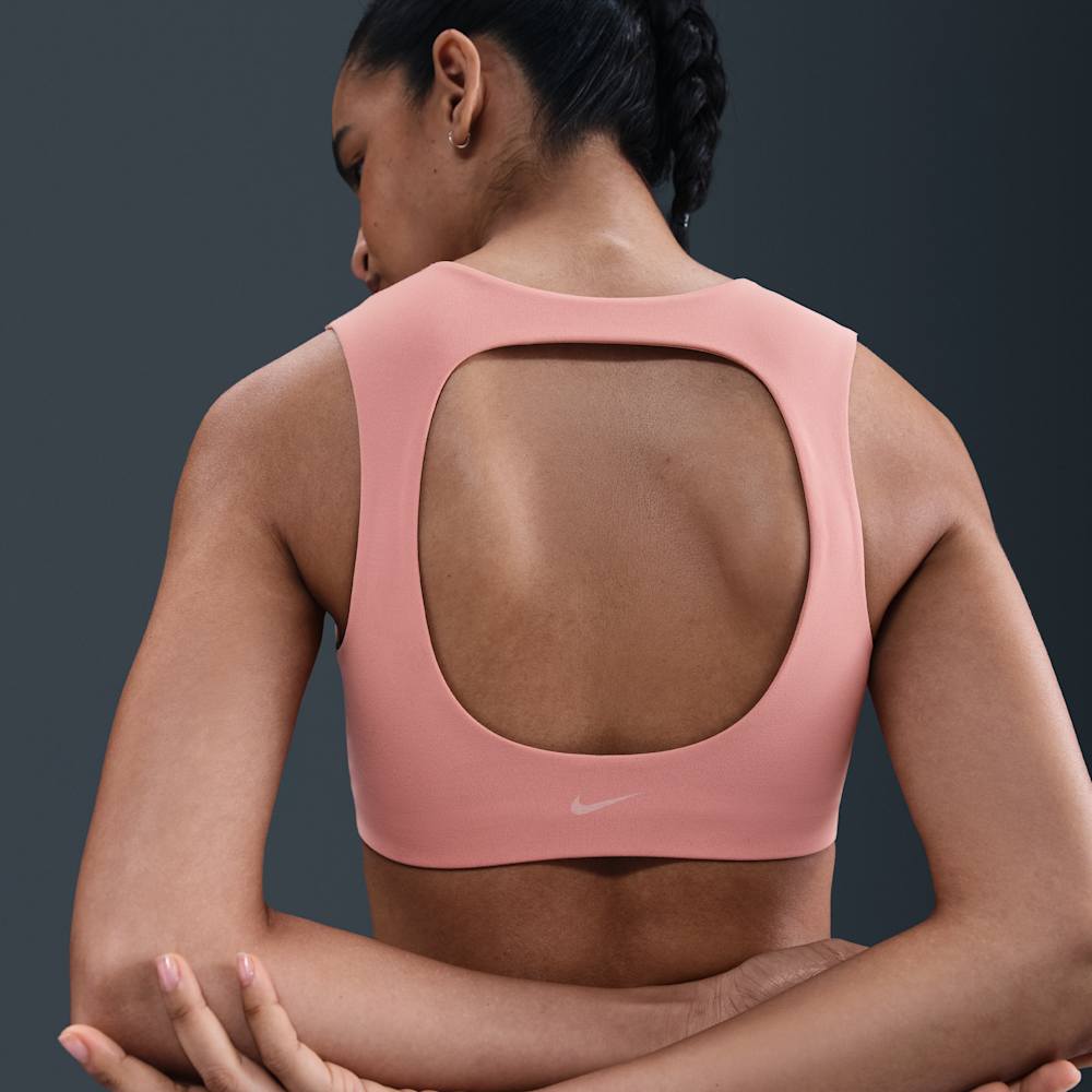 Brasier y Tops deportivos para entrenamiento para mujer en rosa · HQ3956-685 - vista 2