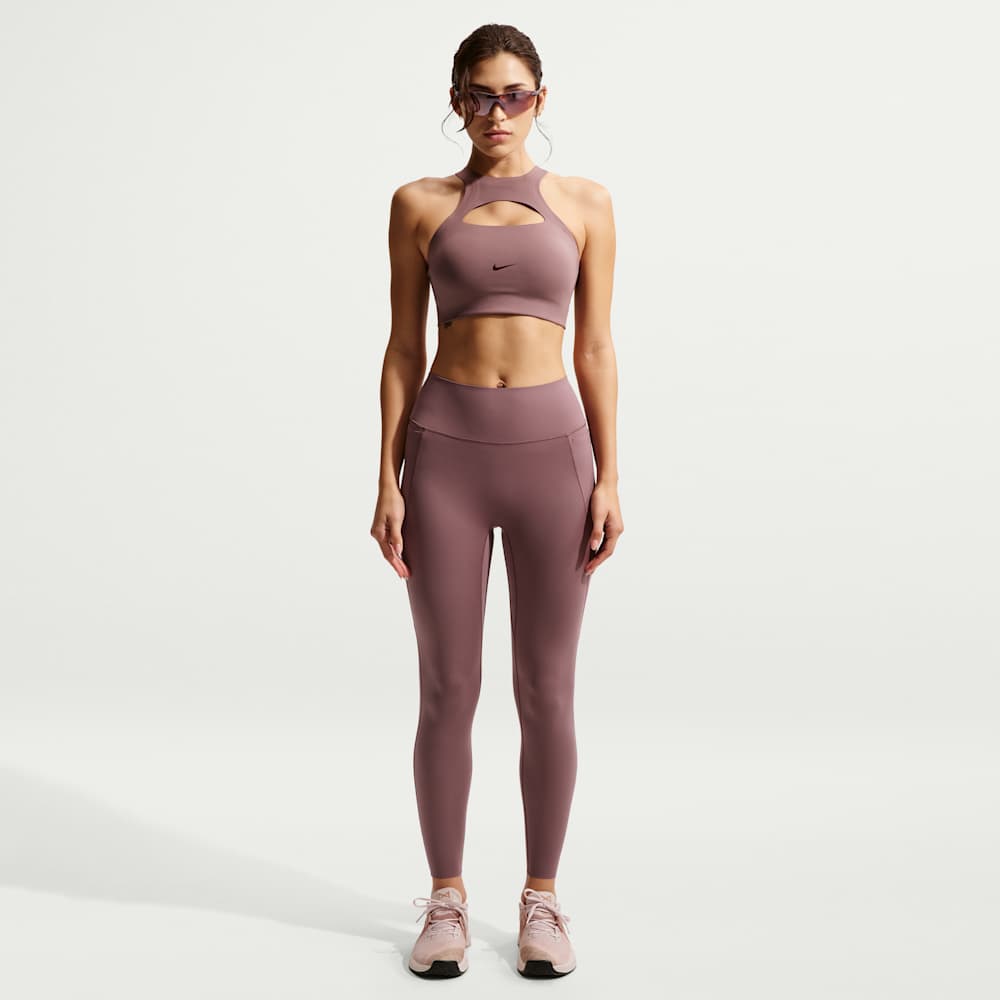 Leggins y Licras deportivas para entrenamiento para mujer en morado · HQ6813-502 - vista 1