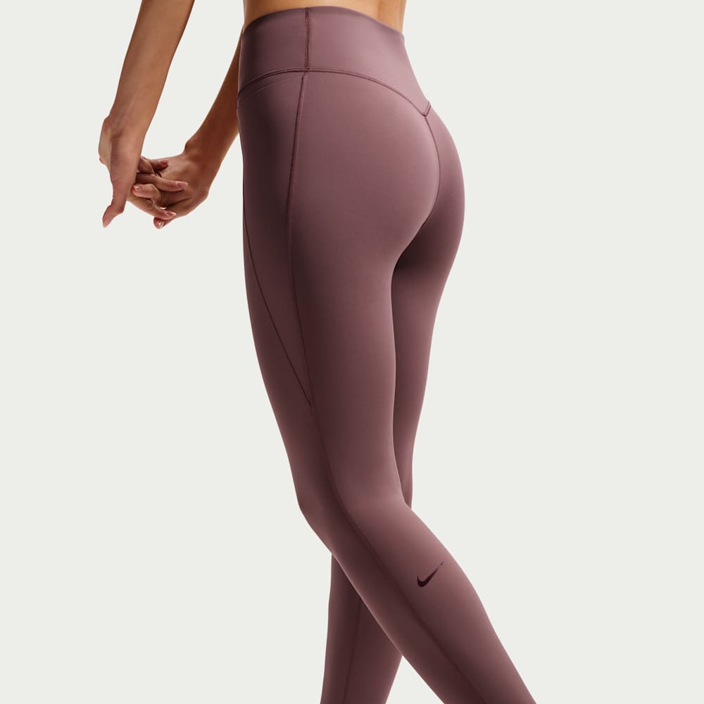 Leggins y Licras deportivas para entrenamiento para mujer en morado · HQ6813-502 - vista 3