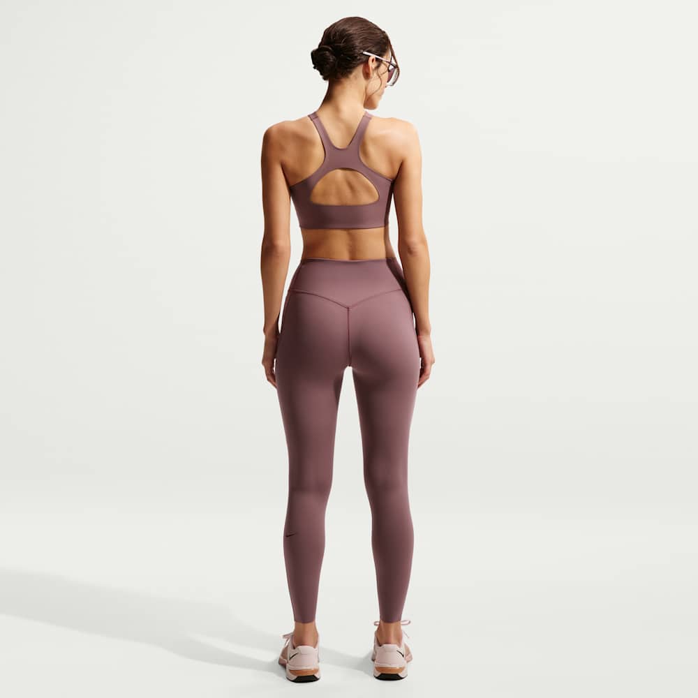 Leggins y Licras deportivas para entrenamiento para mujer en morado · HQ6813-502 - vista 5